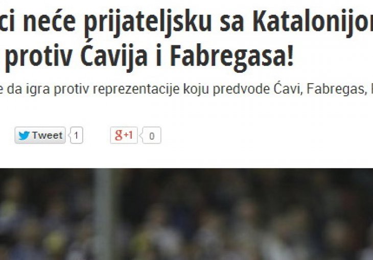 U Srbiji se podsmijevaju Zmajevima: Šta je, ne smijete protiv Xavija?