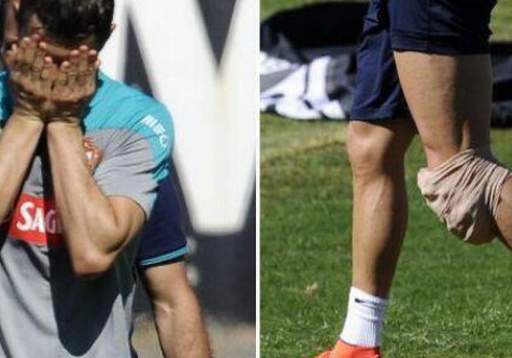 Šok na treningu Portugala: Cristiano Ronaldo u suzama!