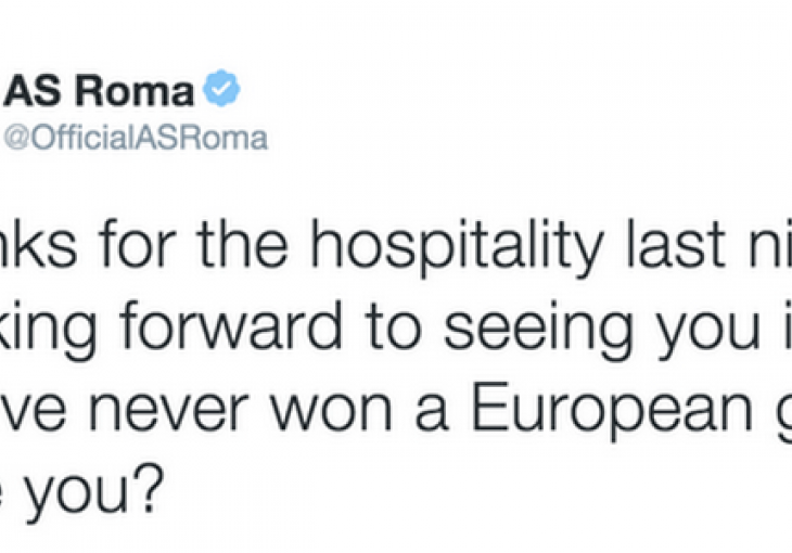 Na Twitteru se vodi pravi rat između Manchester Citya i Rome