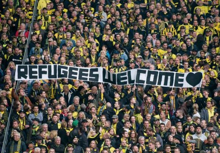 Navijači njemačkih klubova poručuju: Izbjeglice, dobrodošle