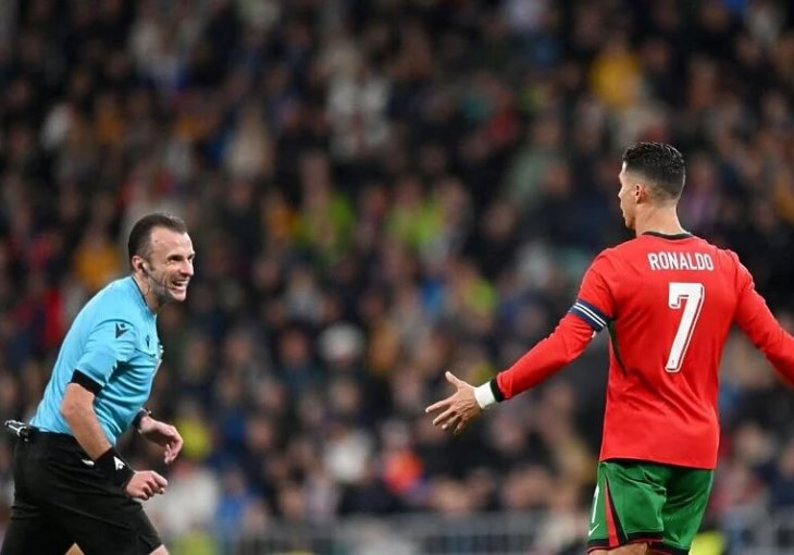 ZANIMLJIV KADAR: Peljtina i Ronaldova fotografija postala hit, fanovi Portugalaca nisu zadovoljni