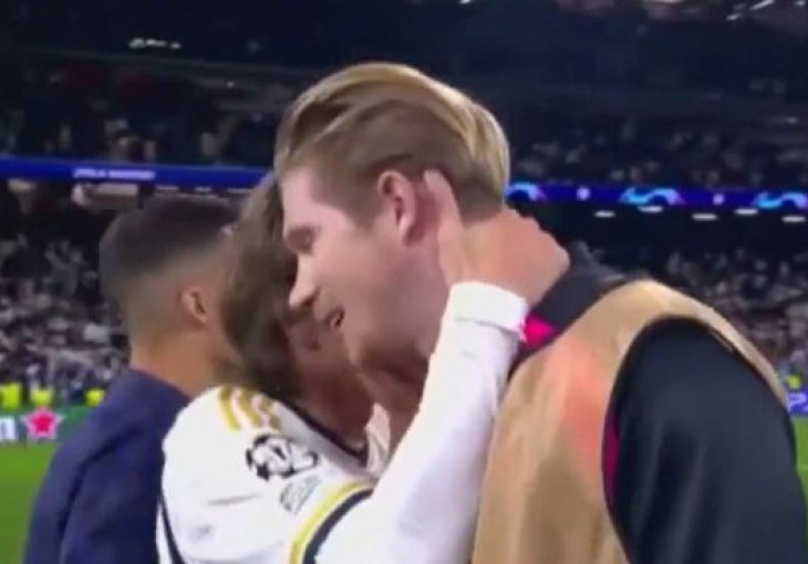 Modrić poslije utakmice uljepšao dan najboljem veznjaku današnjice (VIDEO)