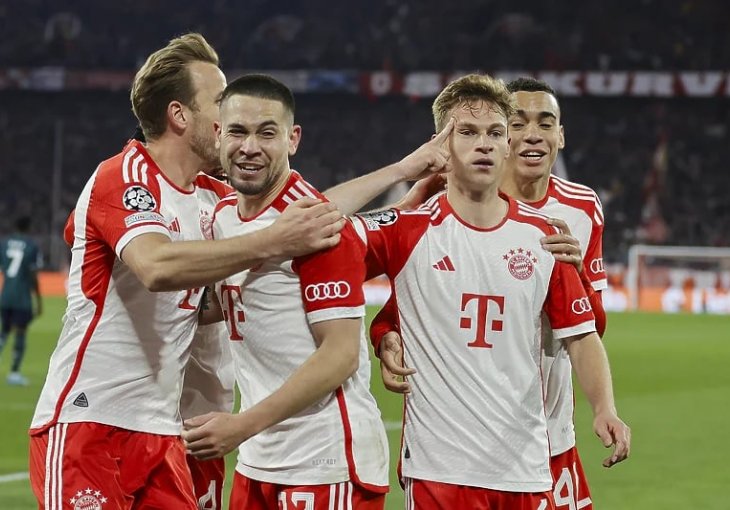 BOLJI U DVOMEČU: Bayern nakon velike borbe izbacio Arsenal, igrat će polufinale Lige prvaka