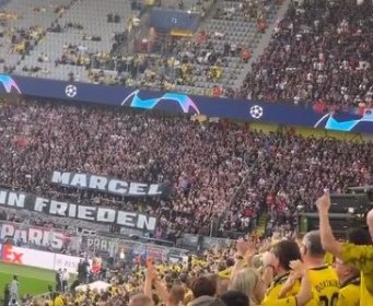Kakve scene iz Dortmunda: Potez navijača PSG-a izazvao je ovacije cijelog stadiona